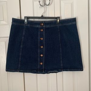 Madewell Plus Denim Skirt